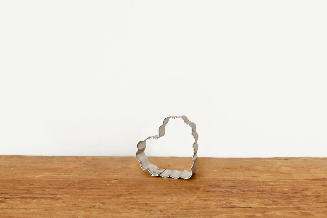 Mini Scalloped Heart Cookie Cutter