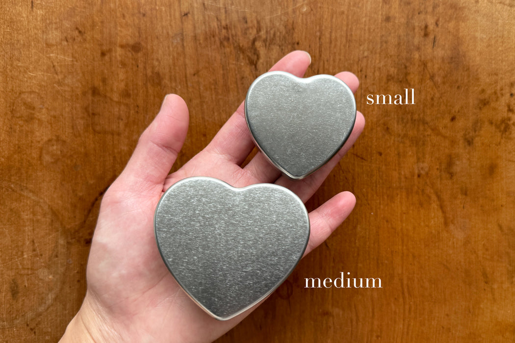 Metal Heart Tins