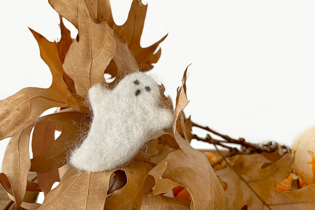 DIY Needle Felted Ghost Kit