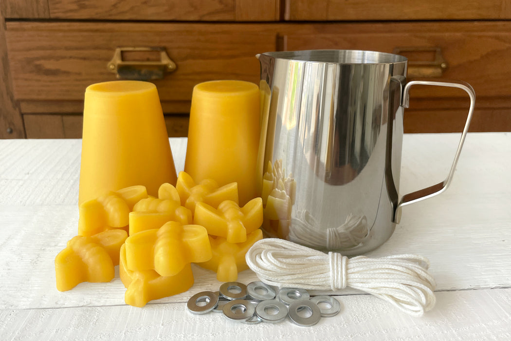 What's in a Beeswax Candle Making Kit?