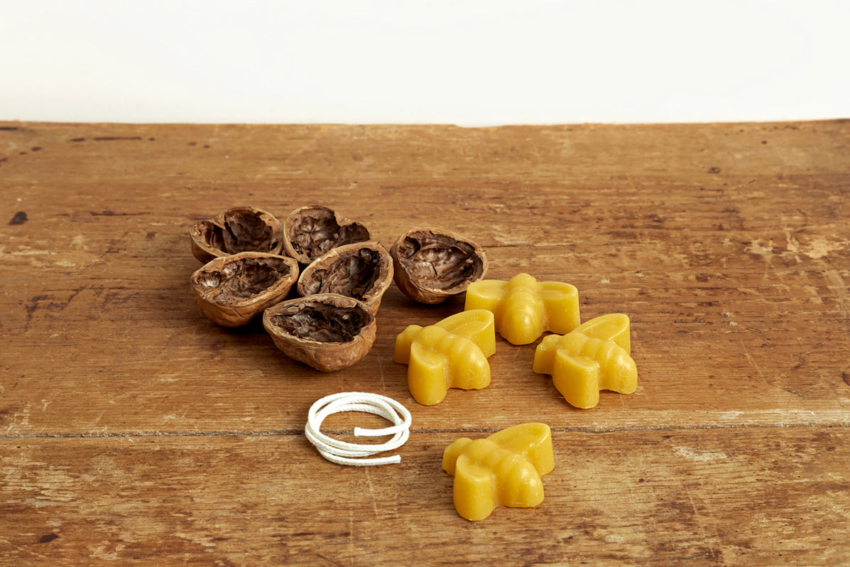 Walnut Shell Candle Making Kit - Woodlark Shop