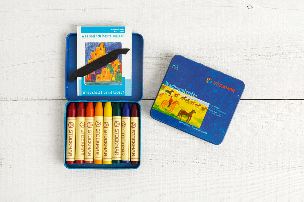 Stockmar Beeswax Crayons - 8 Sticks
