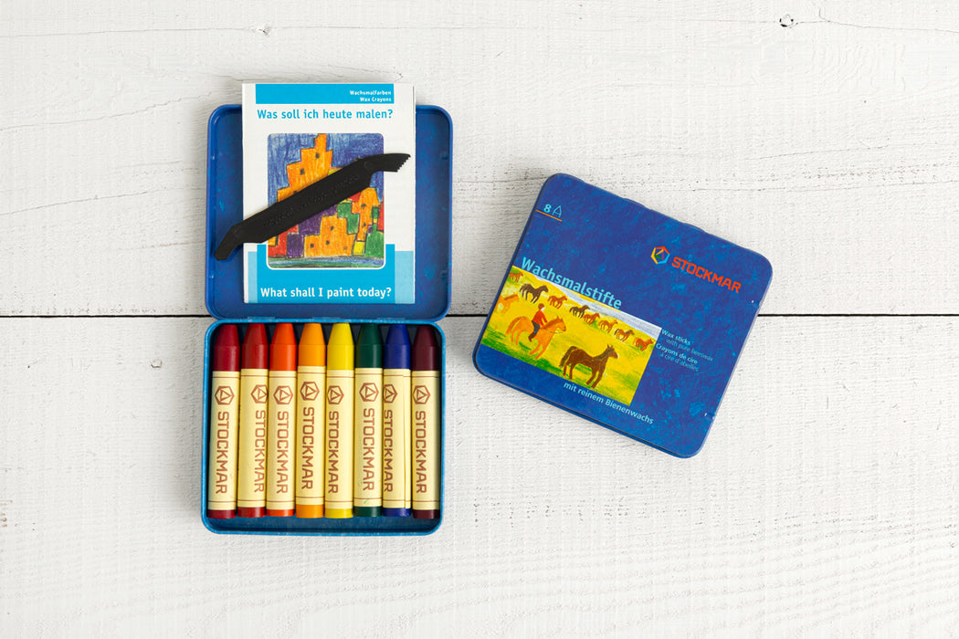 Stockmar Beeswax Crayons  8 Sticks - Woodlark Shop