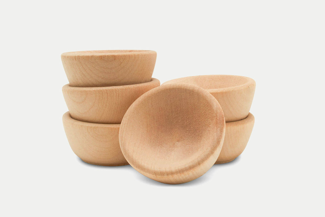 Small Wooden Play Bowl
