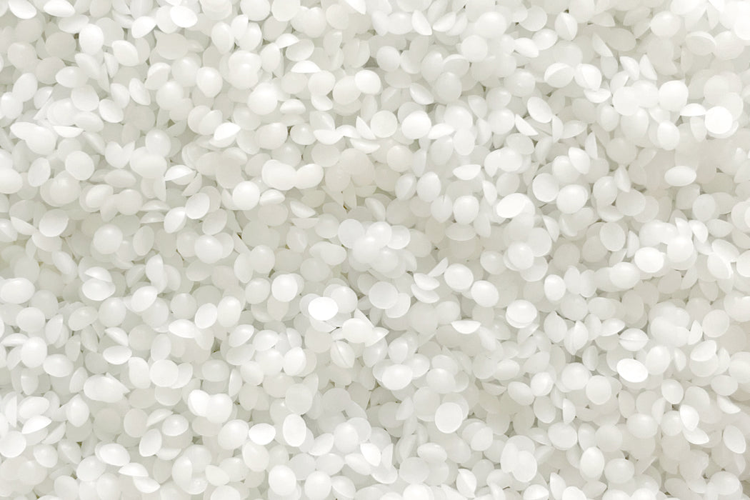 Cosmetic-Grade White Beeswax Pellets
