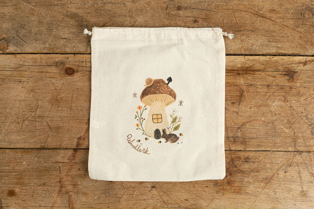 Woodlark Cotton Drawstring Bag